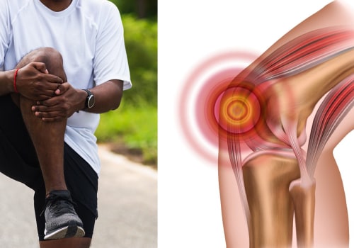 What relieves knee pain?